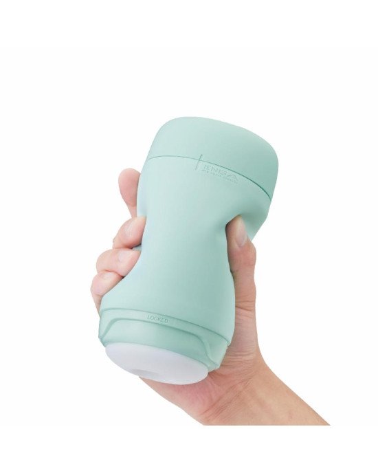 Мастурбатор TENGA PUFFY MINT GREEN, ультрам’який матеріал, багаторазовий, наскрізний Мастурбатор TENGA PUFFY MINT GREEN, ультрам’який матеріал, багаторазовий, наскрізний