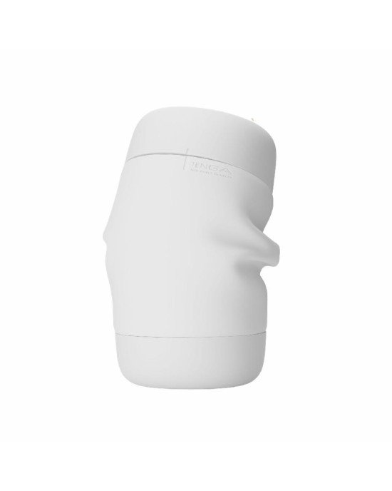 Мастурбатор TENGA PUFFY SUGAR WHITE, ультрам’який матеріал, багаторазовий, наскрізний Мастурбатор TENGA PUFFY SUGAR WHITE, ультрам’який матеріал, багаторазовий, наскрізний