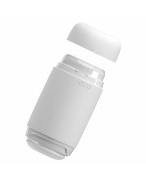 Мастурбатор TENGA PUFFY SUGAR WHITE, ультрам’який матеріал, багаторазовий, наскрізний