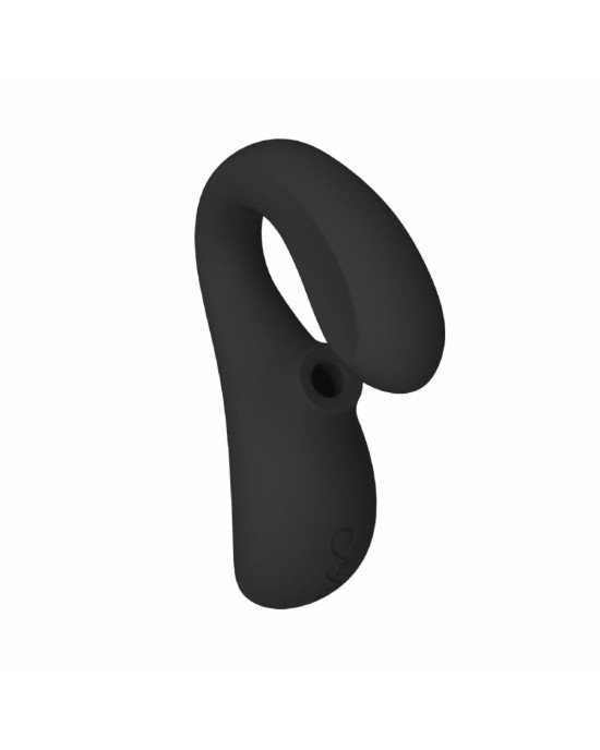 Кліторально-вагінальний звуковий стимулятор LELO Enigma Black