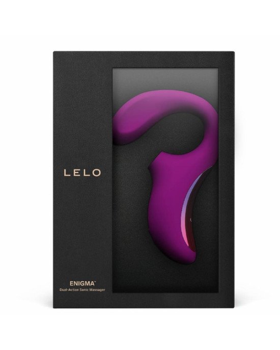 Кліторально-вагінальний звуковий стимулятор LELO Enigma Deep Rose