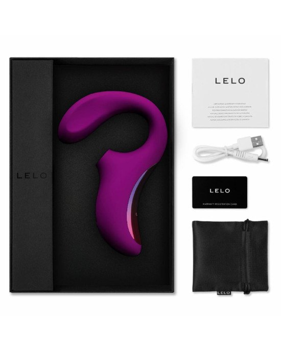 Кліторально-вагінальний звуковий стимулятор LELO Enigma Deep Rose