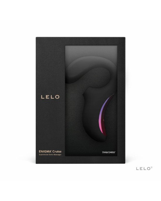 Кліторально-вагінальний звуковий стимулятор LELO Enigma Cruise Black Кліторально-вагінальний звуковий стимулятор LELO Enigma Cruise Black