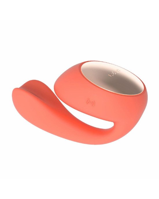 Смарт-вібратор LELO Ida Wave Coral Red, вагінально-кліторальний, технологія WaveMotion, 2 мотори Смарт-вібратор LELO Ida Wave Coral Red, вагінально-кліторальний, технологія WaveMotion, 2 мотори