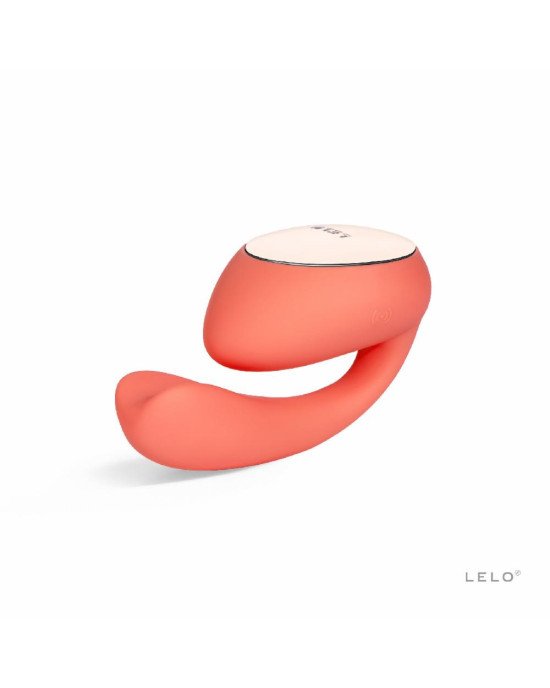 Смарт-вібратор LELO Ida Wave Coral Red, вагінально-кліторальний, технологія WaveMotion, 2 мотори Смарт-вібратор LELO Ida Wave Coral Red, вагінально-кліторальний, технологія WaveMotion, 2 мотори