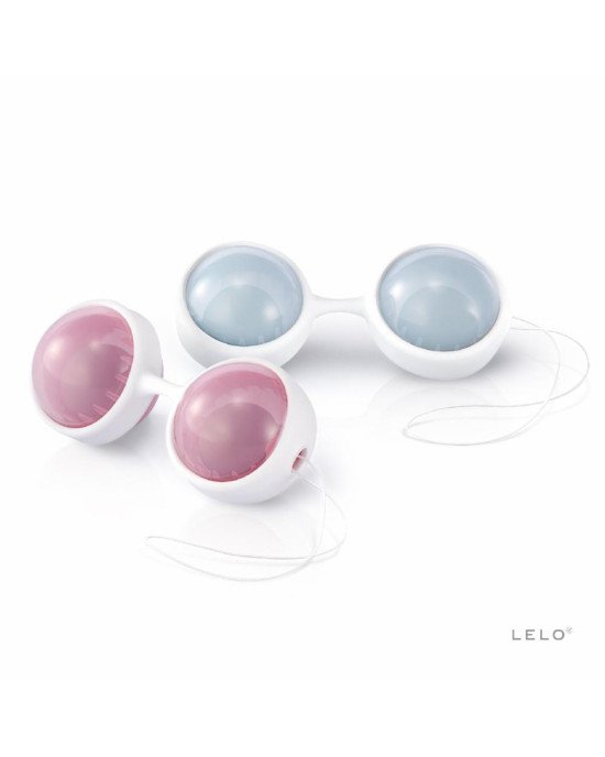 Набір вагінальних кульок LELO Beads, діаметр 3,5 см, змінне навантаження, 2х28 та 2х37 г Набір вагінальних кульок LELO Beads, діаметр 3,5 см, змінне навантаження, 2х28 та 2х37 г