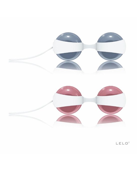 Набір вагінальних кульок LELO Beads, діаметр 3,5 см, змінне навантаження, 2х28 та 2х37 г Набір вагінальних кульок LELO Beads, діаметр 3,5 см, змінне навантаження, 2х28 та 2х37 г