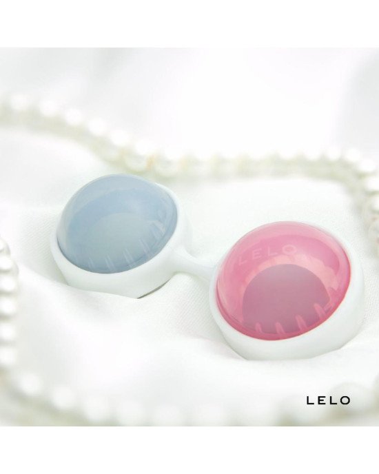 Набір вагінальних кульок LELO Beads, діаметр 3,5 см, змінне навантаження, 2х28 та 2х37 г Набір вагінальних кульок LELO Beads, діаметр 3,5 см, змінне навантаження, 2х28 та 2х37 г