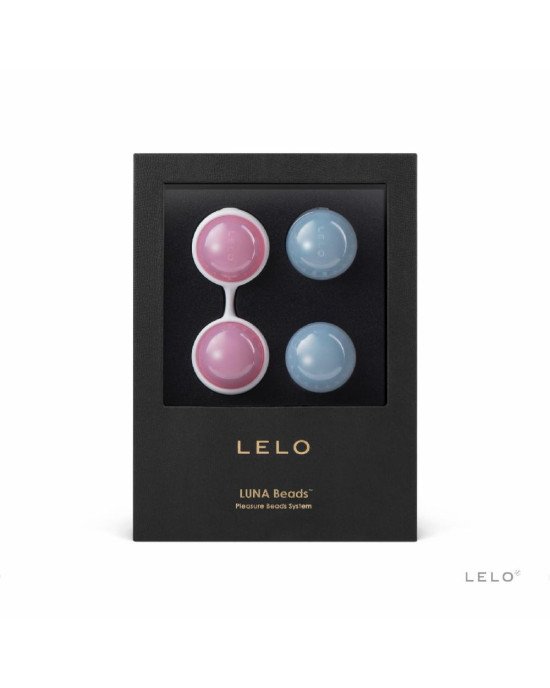 Набір вагінальних кульок LELO Beads Mini, діаметр 2,9 см, змінне навантаження, 2х28 та 2х37 г