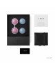 Набір вагінальних кульок LELO Beads Mini, діаметр 2,9 см, змінне навантаження, 2х28 та 2х37 г