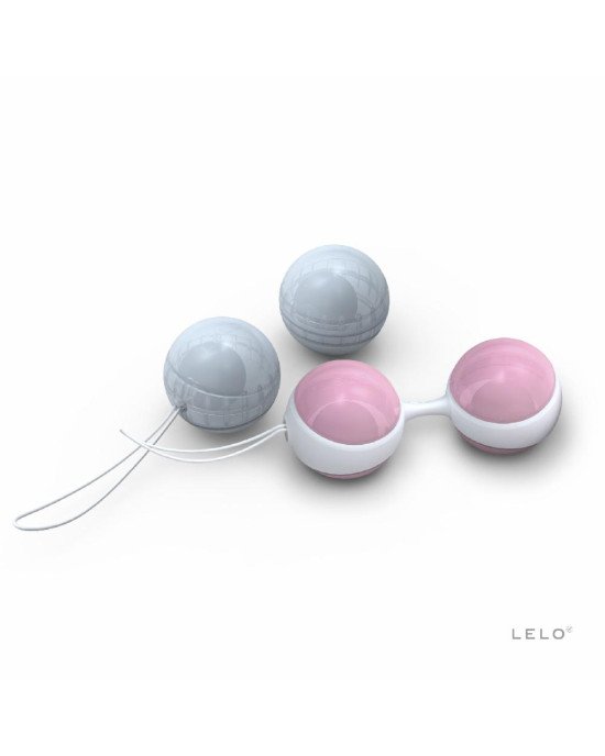 Набір вагінальних кульок LELO Beads Mini, діаметр 2,9 см, змінне навантаження, 2х28 та 2х37 г