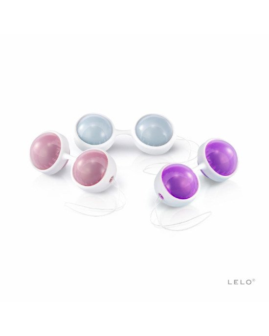 Набір вагінальних кульок LELO Beads Plus, діаметр 3,5 см, змінне навантаження 2х28, 2х37 та 2х60 г Набір вагінальних кульок LELO Beads Plus, діаметр 3,5 см, змінне навантаження 2х28, 2х37 та 2х60 г