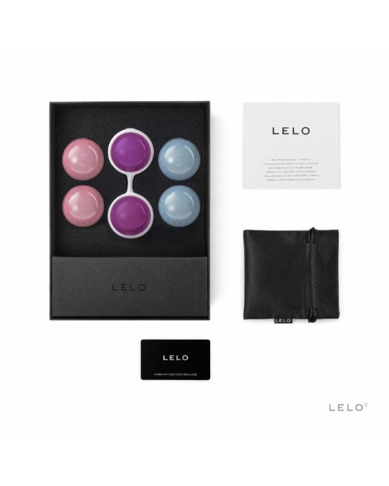 Набір вагінальних кульок LELO Beads Plus, діаметр 3,5 см, змінне навантаження 2х28, 2х37 та 2х60 г Набір вагінальних кульок LELO Beads Plus, діаметр 3,5 см, змінне навантаження 2х28, 2х37 та 2х60 г