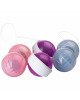 Набір вагінальних кульок LELO Beads Plus, діаметр 3,5 см, змінне навантаження 2х28, 2х37 та 2х60 г Набір вагінальних кульок LELO Beads Plus, діаметр 3,5 см, змінне навантаження 2х28, 2х37 та 2х60 г