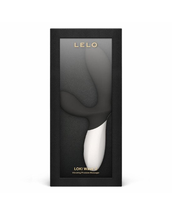 Масажер простати LELO Loki Wave 2 Black, 2 мотори, манливий рух + вібрація Масажер простати LELO Loki Wave 2 Black, 2 мотори, манливий рух + вібрація