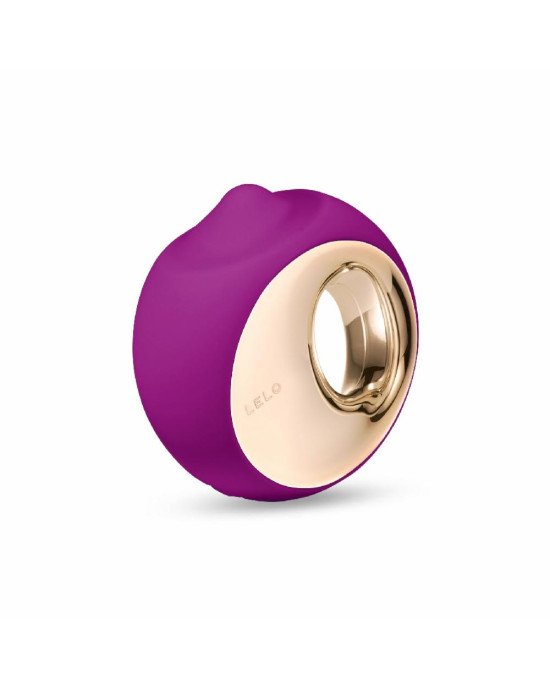 Кліторальний стимулятор LELO Ora 3 Deep Rose, імітація язика Кліторальний стимулятор LELO Ora 3 Deep Rose, імітація язика
