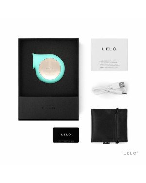 Звуковий стимулятор клітора LELO Sila Aqua, широкий м’який розтруб