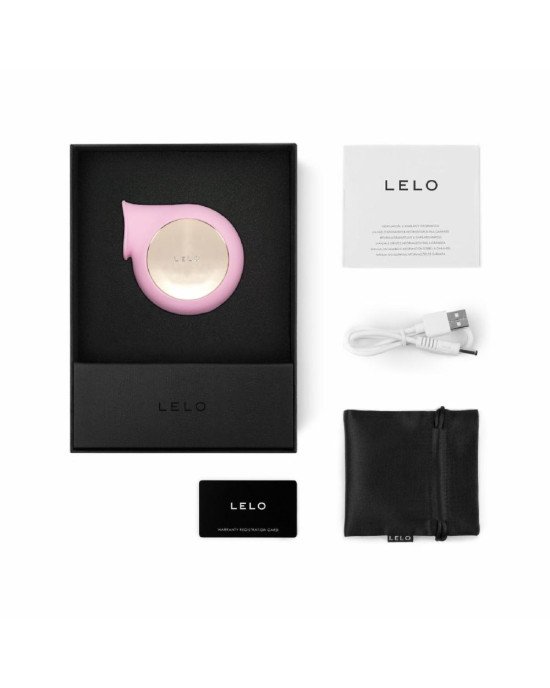 Звуковий стимулятор клітора LELO Sila Cruise Pink, широкий розтруб, функція Cruise Control