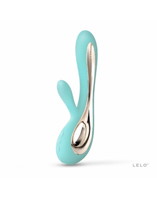 Вібратор-кролик LELO Soraya 2 Aqua, 12 режимів вібрації, до 4 годин роботи Вібратор-кролик LELO Soraya 2 Aqua, 12 режимів вібрації, до 4 годин роботи