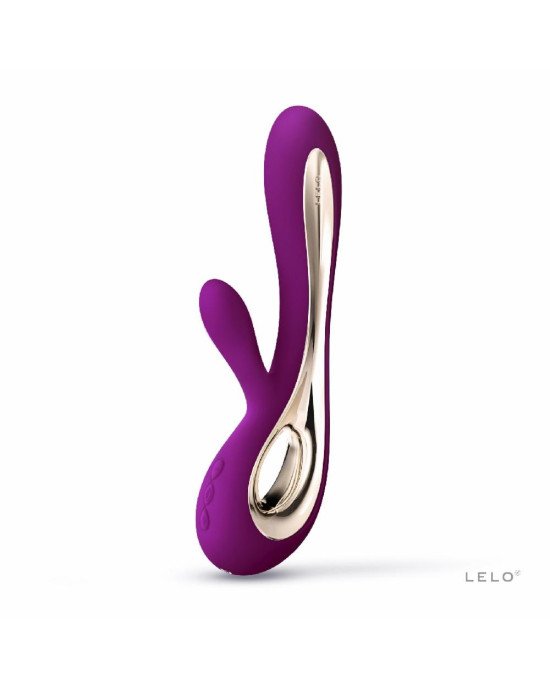Вібратор-кролик LELO Soraya 2 Deep Rose, 12 режимів вібрації, до 4 годин роботи Вібратор-кролик LELO Soraya 2 Deep Rose, 12 режимів вібрації, до 4 годин роботи
