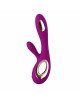 Вібратор-кролик LELO Soraya Wave Deep Rose, манливі рухи стовбура Вібратор-кролик LELO Soraya Wave Deep Rose, манливі рухи стовбура