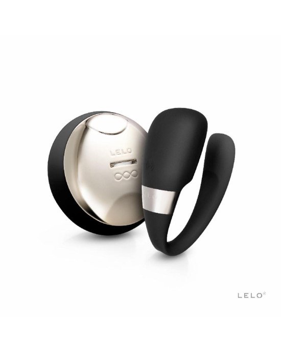 Вібратор для пар LELO Tiani 3 Black, 2 мотори, пульт ДК Вібратор для пар LELO Tiani 3 Black, 2 мотори, пульт ДК