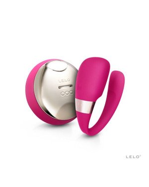 Вібратор для пар LELO Tiani 3 Cerise, 2 мотори, пульт ДК