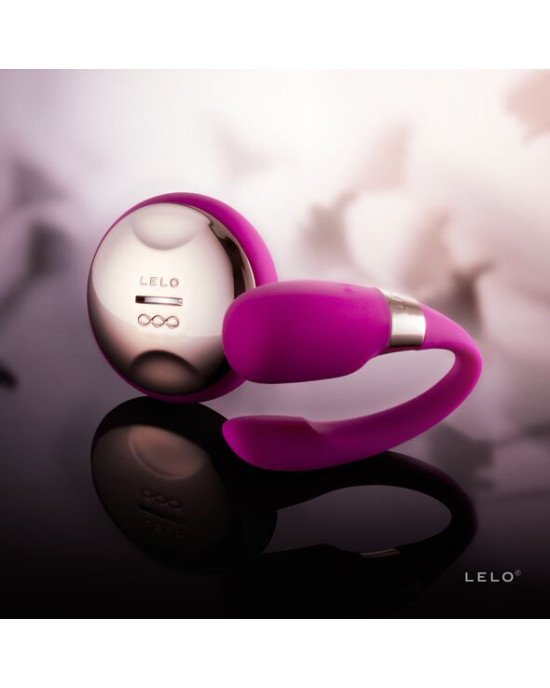 Вібратор для пар LELO Tiani 3 Deep Rose, 2 мотори, пульт ДК