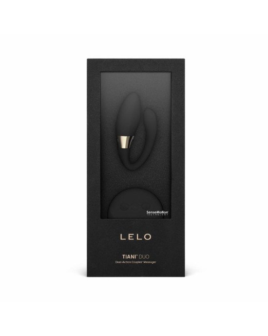 Вібратор для пар LELO Tiani Duo Black, 2 мотори, пульт ДК