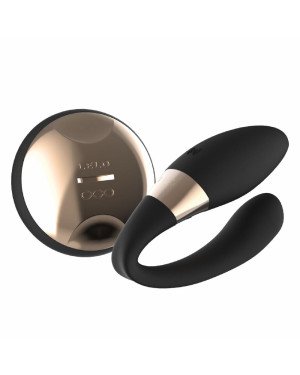 Вібратор для пар LELO Tiani Duo Black, 2 мотори, пульт ДК