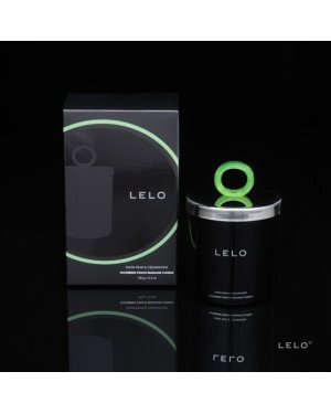 Масажна свічка LELO Massage Candle Snow Pear & Cedarwood, соєвий віск, 36 годин горіння