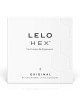 Презервативи LELO HEX Condoms Original 3 Pack, тонкі та суперміцні Презервативи LELO HEX Condoms Original 3 Pack, тонкі та суперміцні