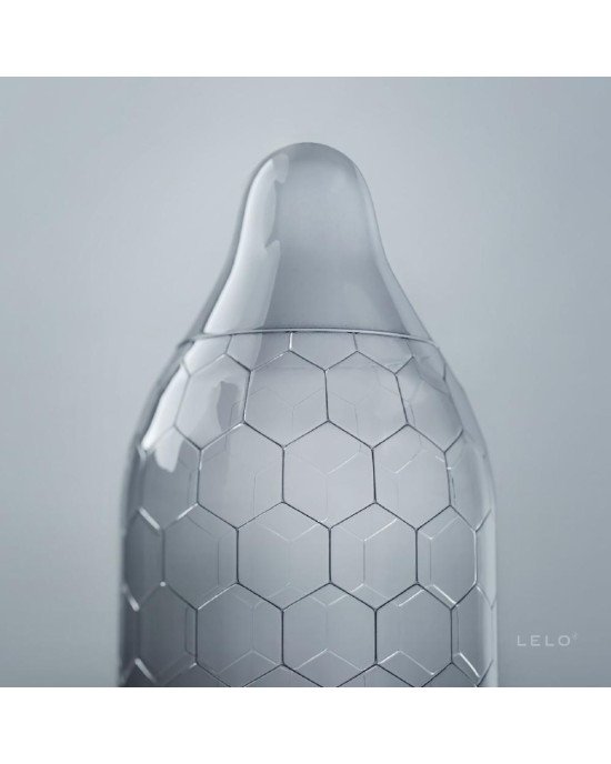 Презервативи LELO HEX Condoms Original 3 Pack, тонкі та суперміцні Презервативи LELO HEX Condoms Original 3 Pack, тонкі та суперміцні