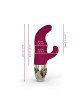 Вібратор-кролик Mystim Hop Hop Bob Fuchsia, потужний мотор, 8 режимів Вібратор-кролик Mystim Hop Hop Bob Fuchsia, потужний мотор, 8 режимів