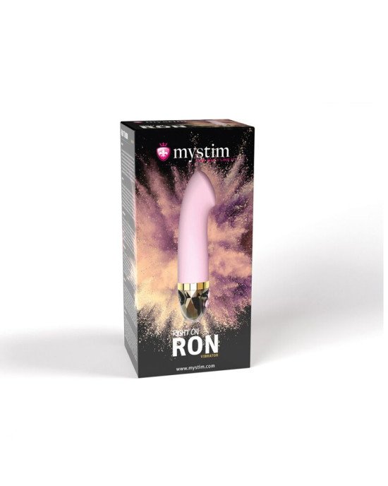 Вібратор для точки G Mystim Right on Ron Rose, 8 режимів, дуже потужний Вібратор для точки G Mystim Right on Ron Rose, 8 режимів, дуже потужний