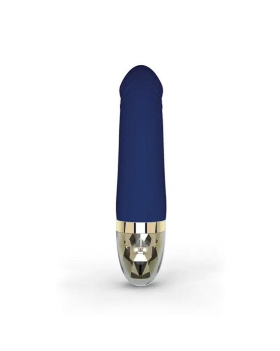 Вібратор Mystim Real Deal Neil Blue, потужний мотор, 8 режимів