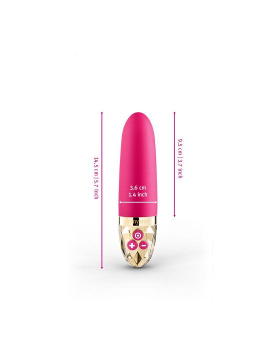 Вібратор Mystim Sleak Freak Pink, 8 режимів, внутрішня та зовнішня стимуляція Вібратор Mystim Sleak Freak Pink, 8 режимів, внутрішня та зовнішня стимуляція