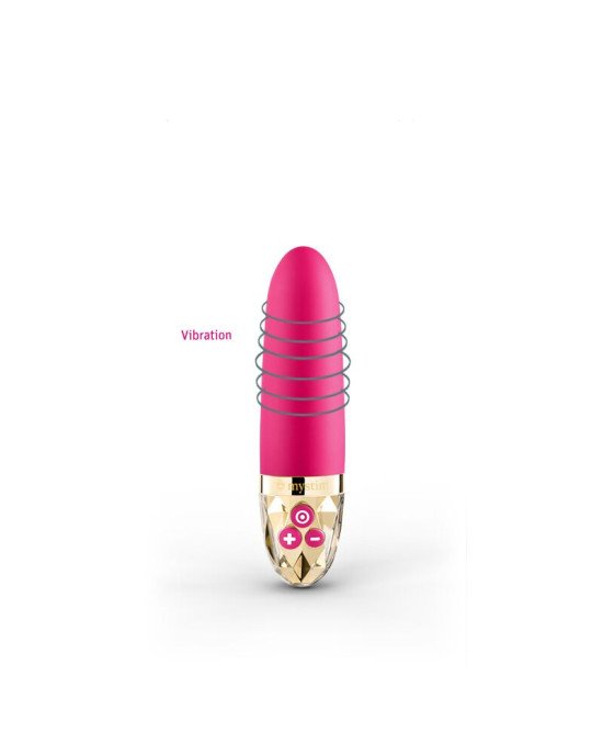 Вібратор Mystim Sleak Freak Pink, 8 режимів, внутрішня та зовнішня стимуляція Вібратор Mystim Sleak Freak Pink, 8 режимів, внутрішня та зовнішня стимуляція