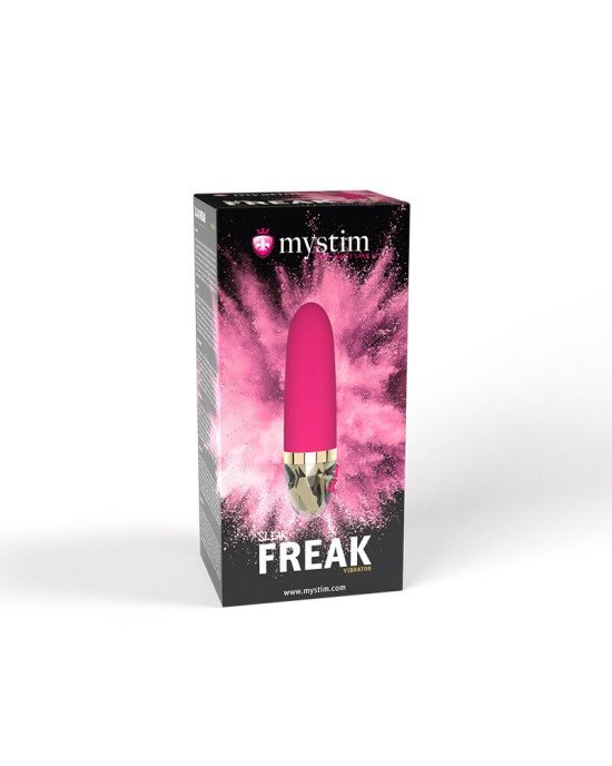 Вібратор Mystim Sleak Freak Pink, 8 режимів, внутрішня та зовнішня стимуляція Вібратор Mystim Sleak Freak Pink, 8 режимів, внутрішня та зовнішня стимуляція