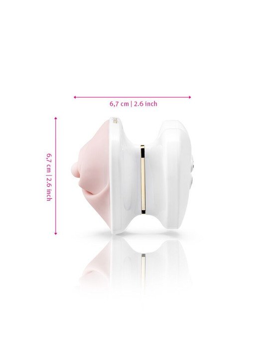 Вібратор для клітора Mystim Heart´s Desire White, 8 режимів, дуже потужний Вібратор для клітора Mystim Heart´s Desire White, 8 режимів, дуже потужний