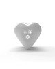 Вібратор для клітора Mystim Heart´s Desire White, 8 режимів, дуже потужний Вібратор для клітора Mystim Heart´s Desire White, 8 режимів, дуже потужний