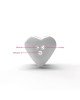 Вібратор для клітора Mystim Heart´s Desire White, 8 режимів, дуже потужний Вібратор для клітора Mystim Heart´s Desire White, 8 режимів, дуже потужний
