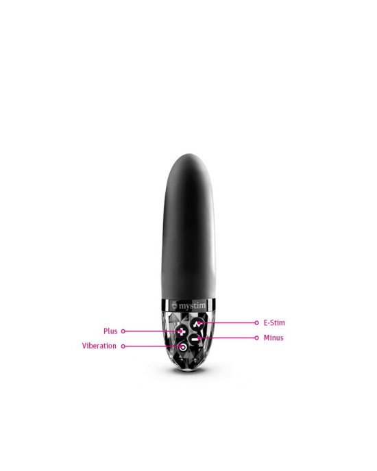 Вібратор з електростимуляцією Mystim Sleak Freak Black Edition Вібратор з електростимуляцією Mystim Sleak Freak Black Edition