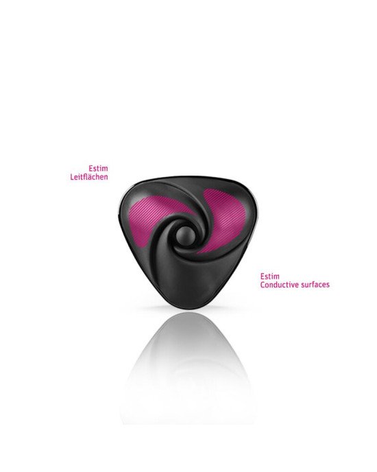 Вібратор для клітора з електростимуляцією Mystim Heart's Desire Black Edition Вібратор для клітора з електростимуляцією Mystim Heart's Desire Black Edition