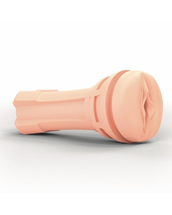 Мастурбатор-вагіна Mystim O(h) PUSH ME Vagina, можна стискати та регулювати вакуум