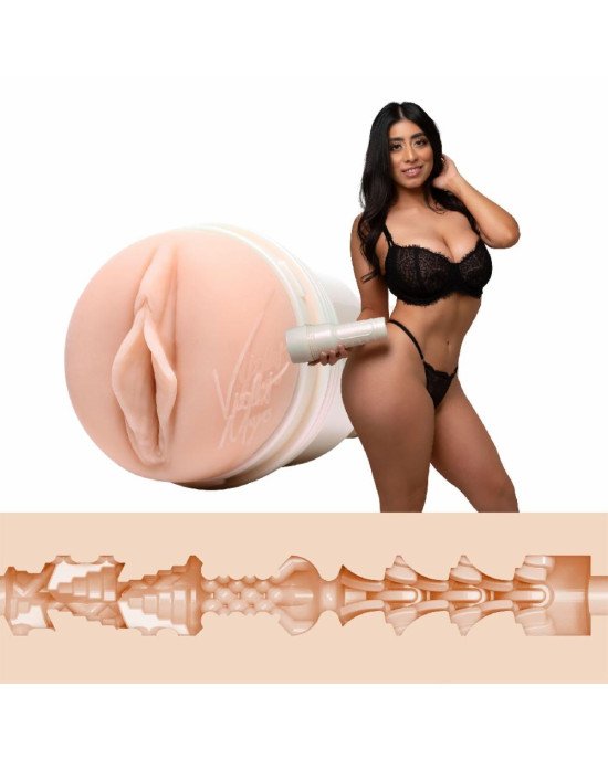 Мастурбатор Fleshlight Girls: Violet Myers - Waifu, зі зліпка вагіни, дуже ніжний