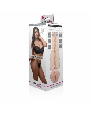 Мастурбатор Fleshlight Girls: Violet Myers - Waifu, зі зліпка вагіни, дуже ніжний