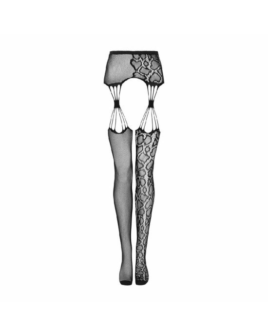 Еротичні колготки-бодістокінг Obsessive Garter stockings S821 S/M/L, імітація панчіх і пояса для пан Еротичні колготки-бодістокінг Obsessive Garter stockings S821 S/M/L, імітація панчіх і пояса для пан