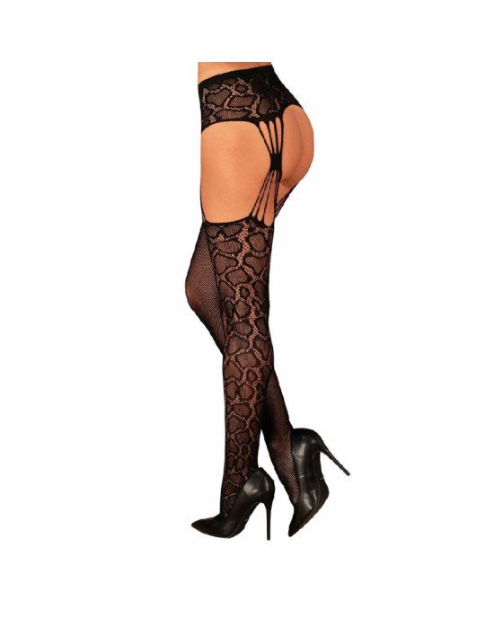 Еротичні колготки-бодістокінг Obsessive Garter stockings S821 S/M/L, імітація панчіх і пояса для пан Еротичні колготки-бодістокінг Obsessive Garter stockings S821 S/M/L, імітація панчіх і пояса для пан
