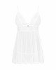 Пеньюар і трусики Obsessive Heavenlly babydoll & thong XS/S Пеньюар і трусики Obsessive Heavenlly babydoll & thong XS/S